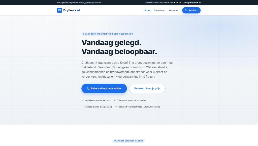 Screenshot van Dryfloors